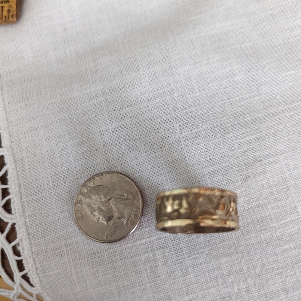 Native American Navajo Vintage Storyteller Ring Size 11 1/2 - Picture 8 of 12